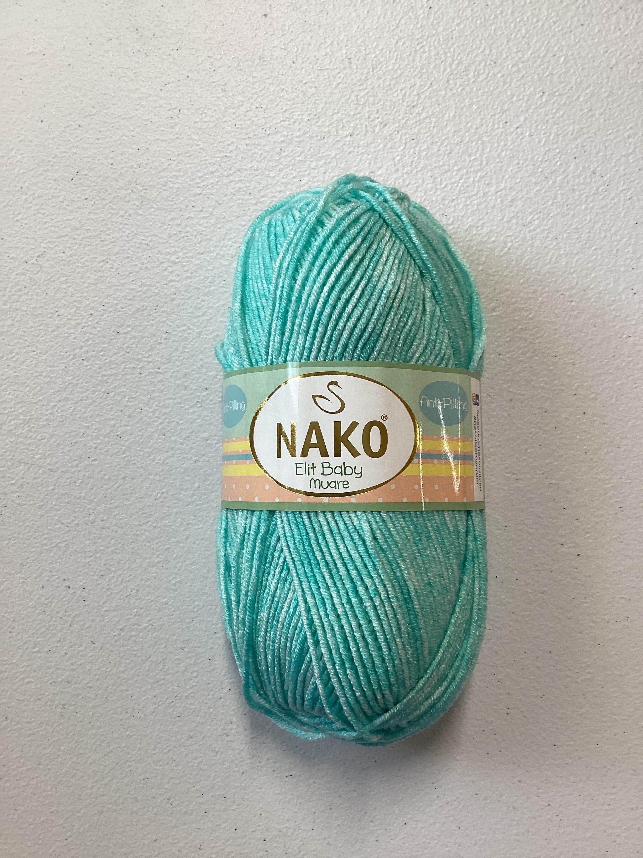 Best Deal for Nako Elit Baby,Baby Knitting Yarn,(4Pack),Anti-Pilling